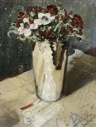Wallflowers and Anemones