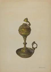 Brass Lamp