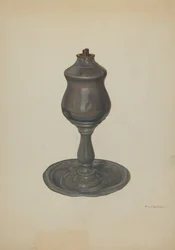 Whale Oil Lamp
