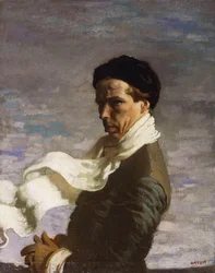 A Young Man from the West, Self Portrait, 1909