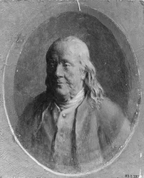 Portrait of Benjamin Franklin, ca. 1870-80