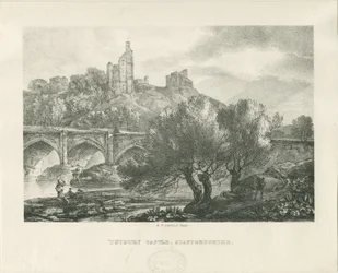Tutbury Castle - South View