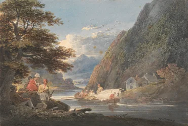 On the River Tivy, Near Cardigan, Wales