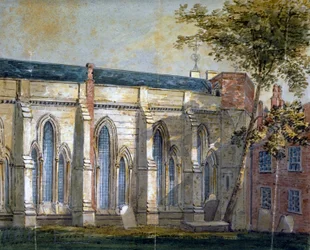 View of Temple Church, London