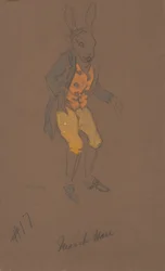 March Hare Costume Design from Alice-in-Wonderland