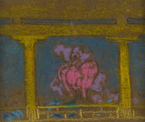 Study for Scene in the Daughter of Heaven, Santa Fe, 1915