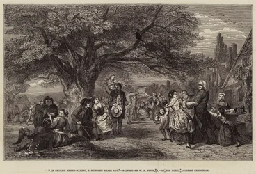 An English Merry-Making, a Hundred Years Ago
