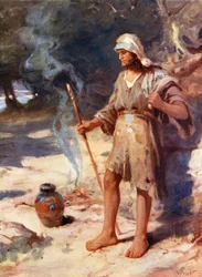 John the Baptist, Matthew iii, 3, 4
