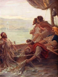 The Morning by the Sea of Tiberias, John xxi, 4-6