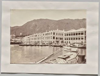 Untitled (View on the Praya, looking east, Hong Kong)
