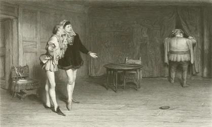 Prince Henry Poins and Falstaff