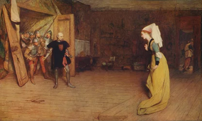 Talbot and the Countess of Auvergne, 1875