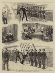 Military Life on Board a Troopship