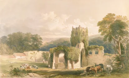 Mount Grace Priory, Exterior of the Church, from 