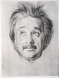 Portrait of Albert Einstein