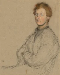 Portrait of Charles Haselwood Shannon