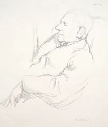 Sir Francis Seymour Haden Asleep