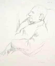 Sir Francis Seymour Haden Asleep