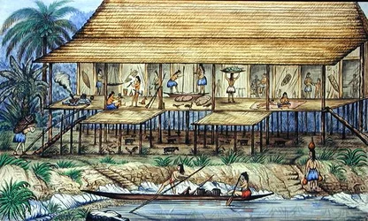 Dyak Longhouse