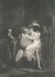 Doll Tearsheet, Falstaff, Henry and Poins Shakespeare, first published 1795, reissued 1852