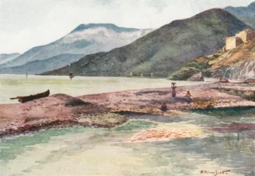 Italy and France, Mouth of the Roya