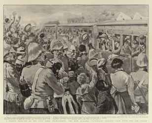 A Hearty Send-off by the Cape Town Highlanders