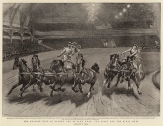 The Chariot Race at Barnum and Bailey