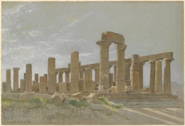 Girgenti, the Temple of Juno Lacinia at Agrigentum