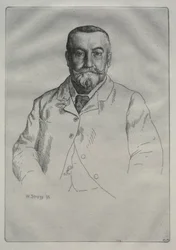 Portrait of H. Cock, 1895.