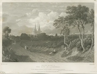 Lichfield Cathedral - West View