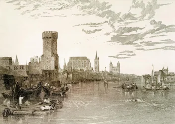 Cologne Seen from the River
