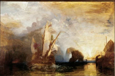 Ulysses deriding Polyphemus - Homer