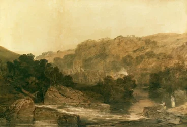 View of Brinkburn Priory, Northumberland