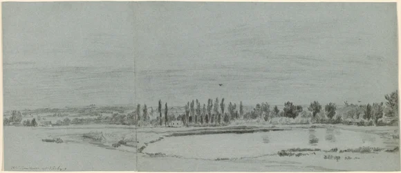 Extensive Landscape with a Pond