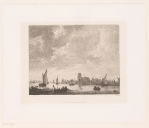 View of the Merwede before Dordrecht