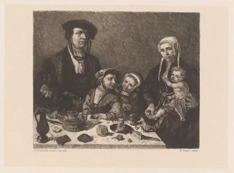Portrait of Pieter Jan Foppesz. and Alijdt van Beresteyn with Their Children