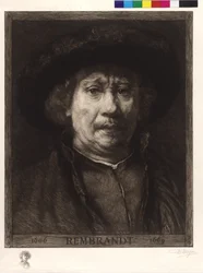 Self-portrait of Rembrandt
