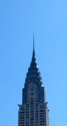 The Chrysler Building is an Art Deco Style Skyscraper in New York City, Located on the East Side of Manhattan, Completed 1930