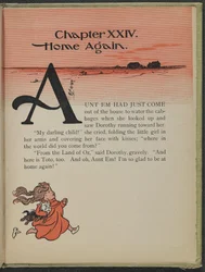Illustration from "The Wonderful Wizard of Oz" by Lyman Frank Baum