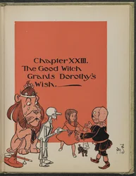 Illustration from "The Wonderful Wizard of Oz" by Lyman Frank Baum