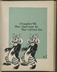 Illustration from "The Wonderful Wizard of Oz" by Lyman Frank Baum
