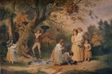 Children Bird Nesting, 1789