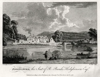 Edwinsford, the Seat of R Banks Hodgkinson Esq, Carmarthenshire