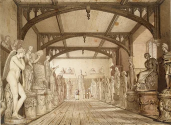 The Sculpture Gallery in the Examination Schools, Oxford