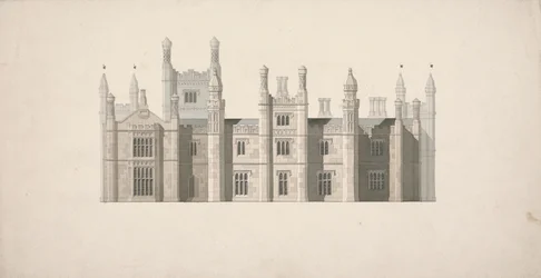 Elevation of a Proposed Design for Cambridge Colleges