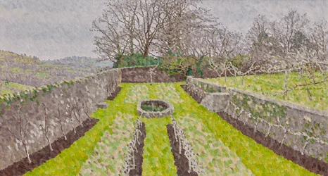 Pool Garden, Winter