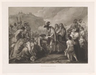 Charles II of England Arrives on the Beach at Dover, May 25, 1660
