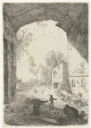 Inn near the Grotta della Ninfa Egeria