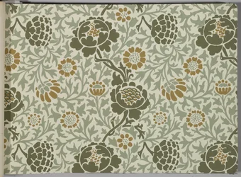 Wallpaper sample book, before 1917