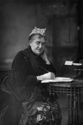 Eliza Lynn Linton 1822-1898, British novelist, essayist, and journalist, 1890